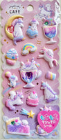 Pastel Super Puffy Stickers