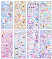 Pastel Super Puffy Stickers