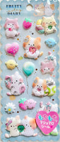 Pastel Super Puffy Stickers