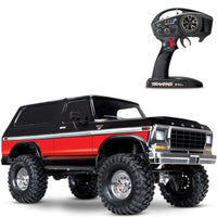 Traxxas TRX-4 1979 Ford Bronco 4WD RTR Crawler Trail Truck with Clipless Body