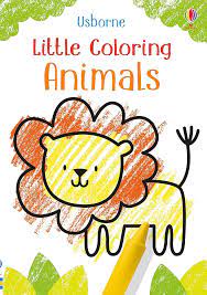 Usborne Little Coloring Animals Book