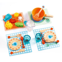 Role Play Kitten Dinner Time Dining Set