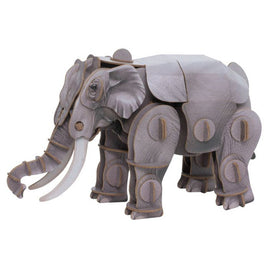 Makebug Voices Of Nature Asian Elephant 3D Kraft Paper Puzzle