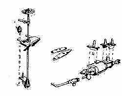 Cal Scale 190-290 HO KC Airbrake Set - Black Plastic