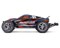 Traxxas Rustler 1/10 2WD Brushless Stadium Truck RTR BL-2s (Red)