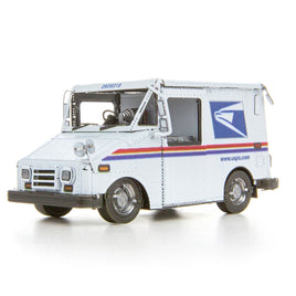 USPS LLV Mail Truck Metal Earth Model Kit