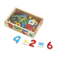 Wooden Magnetic Numbers