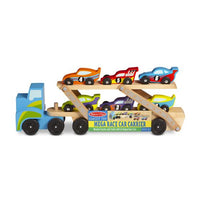 Wooden Mega Race Car Carrier