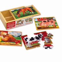 4-in-1 Wooden Puzzles