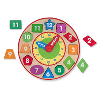 Wooden Shape Sorting Clock