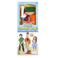 Dust! Sweep! Mop! Kids Cleaning Play Set