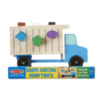 Wooden Shape Sorting Dump Truck