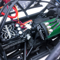 Mamba X Sensored 25.2V WP ESC Speed Controller + 1406-4600KV Motor Combo (1/10 Scale)