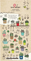 Potted Plant Stickers