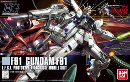 HGUC #167 F91 Gundam F91 (1/144 Scale) Plastic Gundam Model Kit