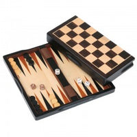 11" Ebony Wood 3-in-1 Game Set