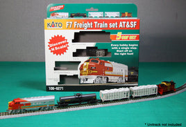 N F7 FREIGHT TRAIN SET AT&SF