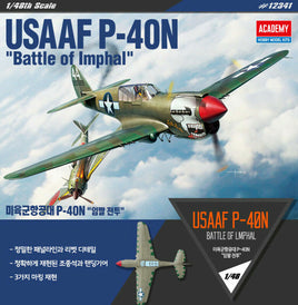 USAAF P-40N Battle of Imphal (1/48 Scale) Aircraft Model Kit