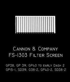 Inertial Filter Screens