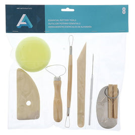 8 Piece Pottery Tool Kit