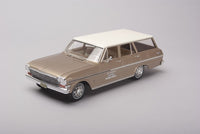 '63 Chevy II Station Wagon 3-in-1 (1/25 Scale) Plastic Vehicle Model Kit