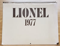 Lionel 1977 Calendar