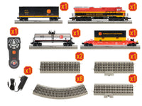 Kansas City Southern ET44 LC Train Set O Scale