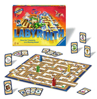 Labyrinth: Race for Treasures in a Moving Maze