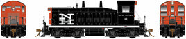 EMD-GMD SW1200 - Standard DC -- New Haven 640 (black, red, white, McGinnis Logo)