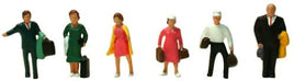 6 Passenger Figures HO Scale