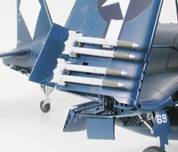 Vought F4U-1D Corsair with "Moto-Tug" (1/48 Scale) Plastic Aircraft Model Kit