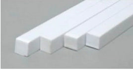 Styrene Rod - Square -- .080 x 10" Long pkg(10)