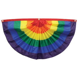 Rainbow Large 6' x 3' Bunting