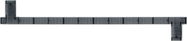 Kadee #2012 50' Apex Running Board HO Scale -- Black HO Scale