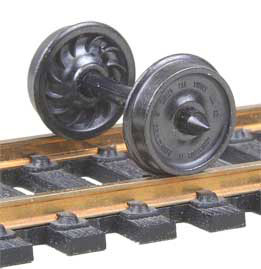 Kadee #521 Code 110 (.110") 36" Ribbed-Back RP-25 Wheelsets (12) HO Scale