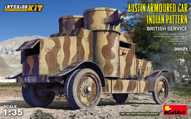 Austin Armoured Car Indian Pattern (1/35th Scale) Plastic Military Model Kit