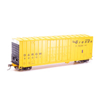 HO Gunderson 50' High Cube Double Door Boxcar - Peaked Roof - Denver & Rio Grande Western 62046
