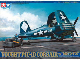 Vought F4U-1D Corsair with "Moto-Tug" (1/48 Scale) Plastic Aircraft Model Kit