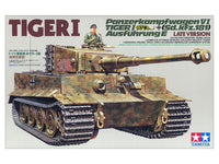 German Heavy Tiger I Late Ver (1/35 Scale) Plastic Military Model Kit