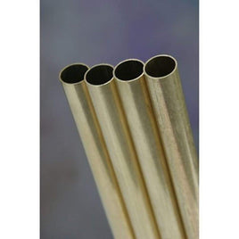 1/16 x 36" Single Round Brass Tube