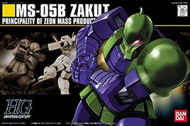 HGUC #64 MS-05B Zaku I (1/144th Scale) Plastic Gundam Model Kit