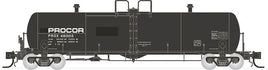 Procor GP20 20,000-Gallon Tank Car Ready to Run Procor Ltd. PROX Single Car