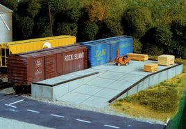 Loading Docks & Ramp Kit 10 x 40 Scale Feet