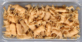 Unpainted Animals (72-pack) HO Scale