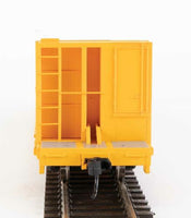 HO 60' Pullman-Standard Bulkhead Flatcar (48' IL) - Ready to Run -- Trailer-Train #92333 (yellow)