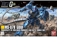 HGUC MS-07B Gouf (1/144 Scale) Plastic Gundam Model Kit