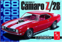 '68 Camaro Z/28 (1/25 Scale) Plastic Vehicle Model Kit