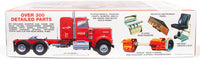 Kenworth Conventional W-925 Coca-Cola (1/25 Scale) Plastic Vehicle Model Kit