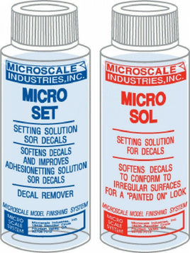 MI-1 & MI-2 Micro Set & Micro Sol Decal Solutions Combo