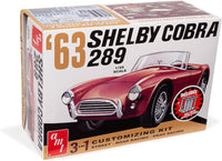 '63 Shelby Cobra 289 (1/25 Scale) Plastic Vehicle Model Kit